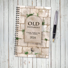 OLD TESTAMENT, Come Follow Me 2026, Study Guide, Scripture Study Journal, Old Wall Cover, LDS Printed Notebook