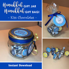 HAPPY HOLIDAY MASON JAR GIFT - PDF - Digital file -Instant Download-