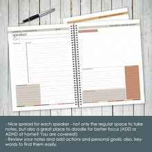 GENERAL CONFERENCE Journal, General Conference Notebook and Study Guide, General Conference Packet - Printed version