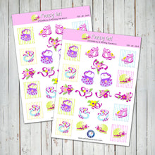 GIRLS ACCESSORIES STICKER SHEET - Scrapbook and Planner Sticker Set - Stickers