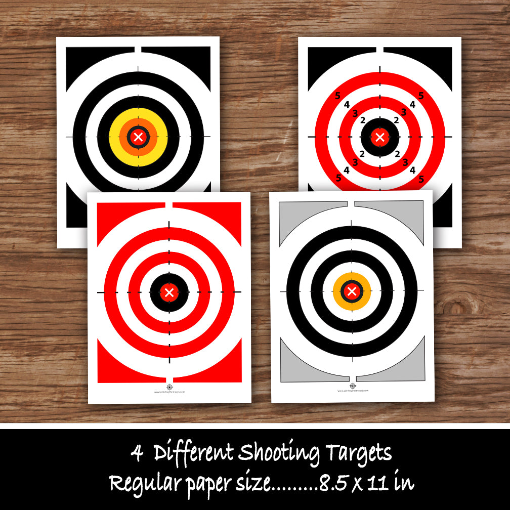 SHOOTING TARGETS - Multiple Pages – Shooting Target, Digital file -Ins – Printing The Moon shooting-targets-multiple-pages-shooting-target-digital-file-ins-printing-the-moon