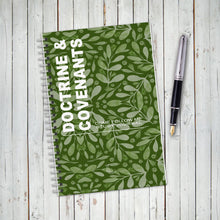 Doctrine And Covenants, Come Follow Me 2025, Study Guide, Scripture Study Journal, Fresh Greenery Cover, LDS Study Guide, Gift, Printed Notebook