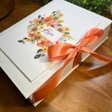 PERSONALIZED GIFT BOX SET, Stationery Gift Set, Journal gift box set, Journal, Stickers and Keepsake Box Set