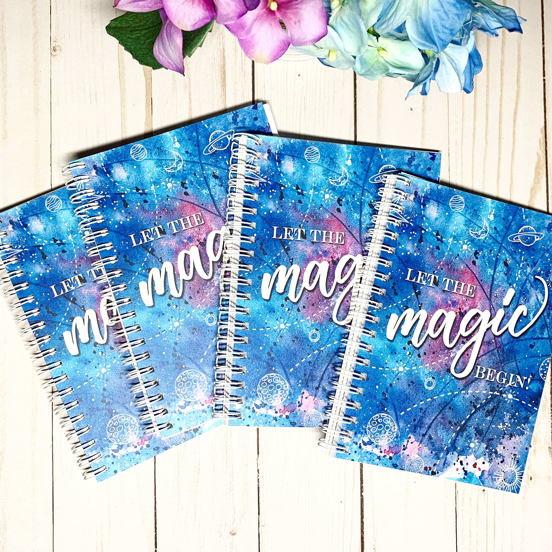MAGIC NOTEBOOK Journal - Graph paper - Let the Magic Begin! - 5 x 7 in ...