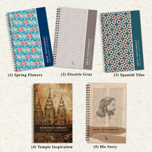 2023 Come, Follow Me NEW TESTAMENT STUDY JOURNAL - Scripture Study Journal -Printed Notebook - LDS Study Guide-Spanish Tiles cover