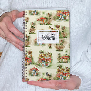 2022-23 PLANNER AGENDA FANTASY WORLD Artwork, A5 Planner, 12 Month Weekly Layout Planner, Choose your starting month, Stickers & Bookmark