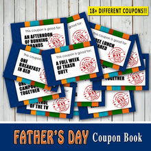 FATHER'S DAY Coupon Book - DIY Gift for Dad! - Instant Download