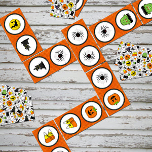 HALLOWEEN - DOMINO CARD GAME – Printed & Shipped-