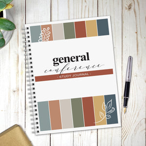 GENERAL CONFERENCE Journal, General Conference Notebook and Study Guide, General Conference Packet - Digital File- PDF