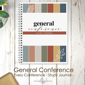 GENERAL CONFERENCE Journal, General Conference Notebook and Study Guide, General Conference Packet - Printed version