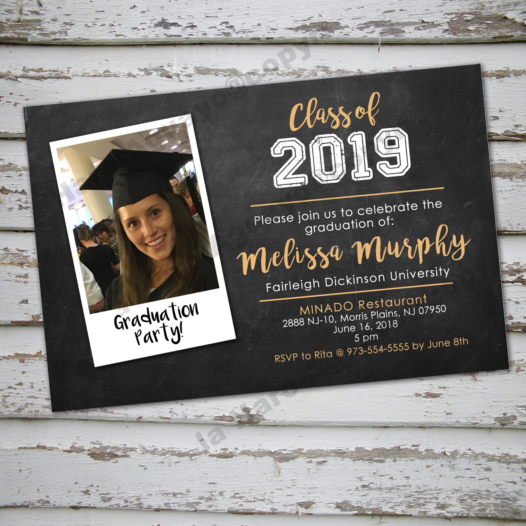 GRADUATION INVITATION CARD - Announcement - Digital file - Print it Yo – Printing The Moon graduation-invitation-card-announcement-digital-file-print-it-yo-printing-the-moon