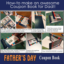FATHER'S DAY Coupon Book - DIY Gift for Dad! - Instant Download