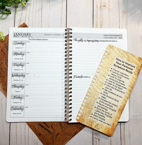 Come, Follow Me 2022 OLD TESTAMENT STUDY JOURNAL - Scripture Study Journal -Printed Notebook - LDS Study Guide-Ancient Writing