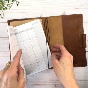 TRAVELER'S NOTEBOOK INSERTS ONLY - A5 Notebooks, Set of 4 notebooks, M ...