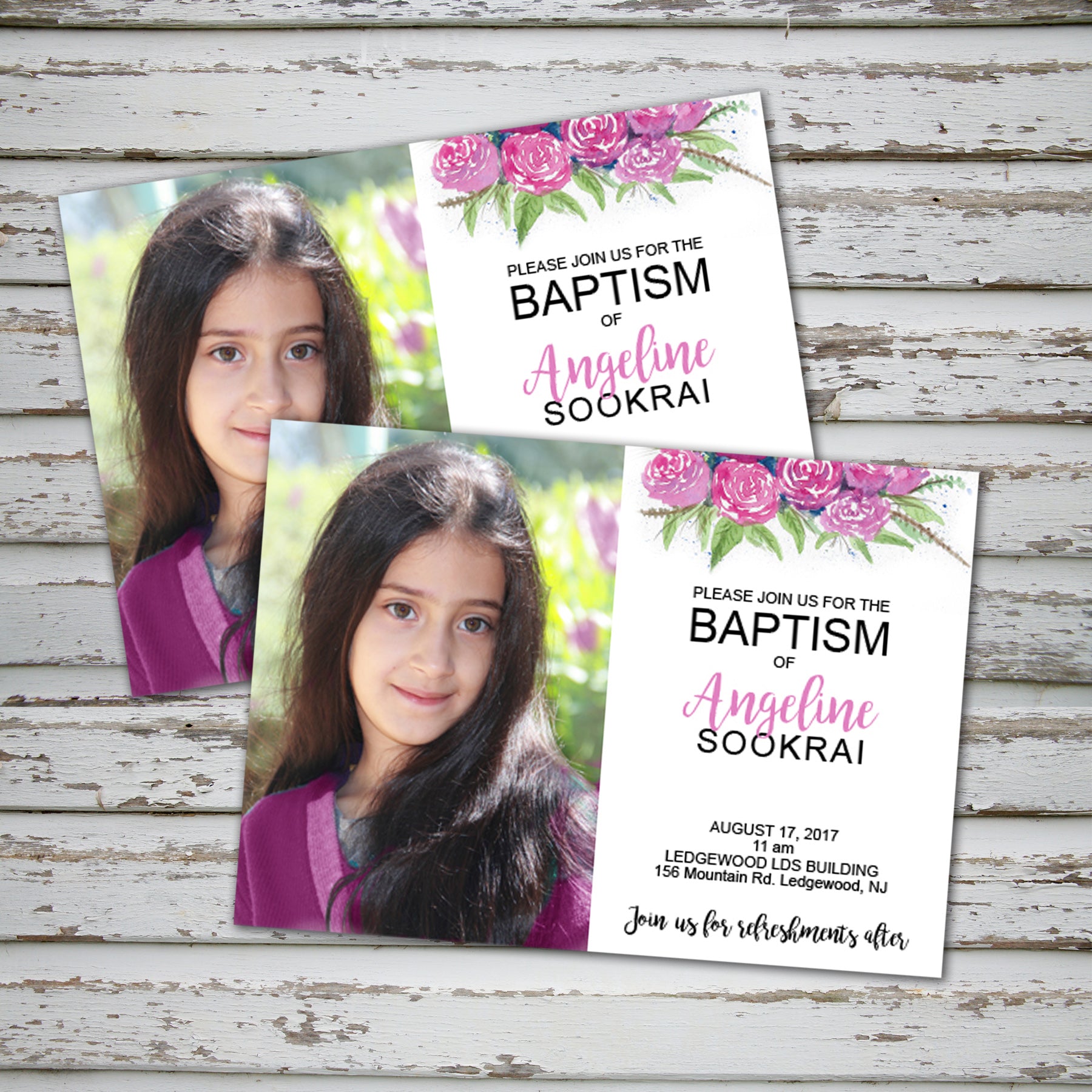 lds-baptism-invitation-flowers-style-religious-event-digital-file-printing-the-moon for Free Printable Lds Baptism Invitations LDS BAPTISM INVITATION - FLOWERS Style –Religious Event- Digital file – Printing The Moon for Free Printable Lds Baptism Invitations