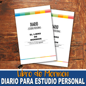 SPANISH-DIARIO PARA EL ESTUDIO DEL LIBRO DE MORMON - Book of Mormon Study Journal