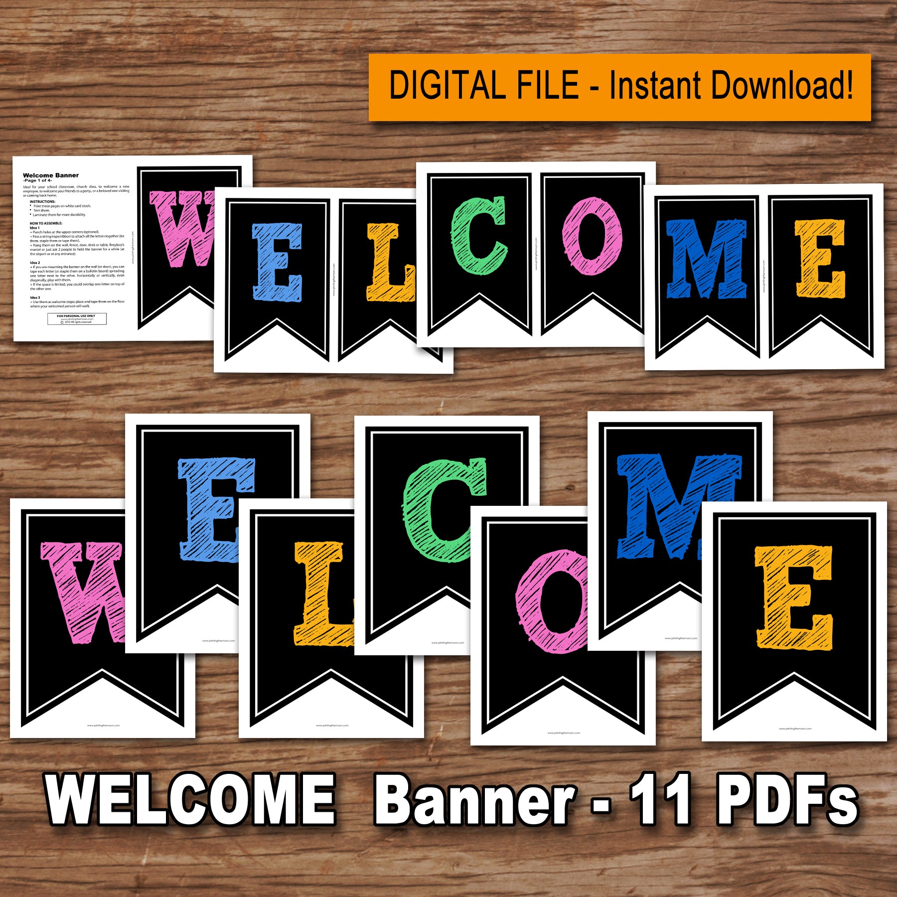 Print A Welcome Banner