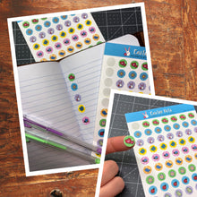 EASTER DOTS STICKER SHEET - Scrapbook and Planner Sticker Set - Stickers
